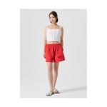 에잇세컨즈 화섬 쇼츠 레드 반바지 : 산두산몰