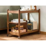 쇼파 사이드 테이블 티테이블 간이테이블 바퀴 : 주식회사룸바이브