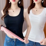 여성 기본 무지 기모 민소매 나시 편안한 패션 URK-258 고급스럽다 : 일상 잡화점 스토어