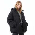 가니 BLACK MIDI TECH PUFFER JACKET (F9545 099) (블랙 미디 테크 푸퍼 자켓 : ORIGINALE