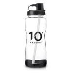 스트로우 블랙 베리 물병 빨대 물통 2리터 보틀 10도씨 2000ml : 금수저마켓