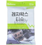 옵트 레자왁스 티슈 10매 자동차 간편세차 세차티슈 : 옵트샵