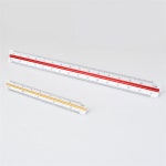 홍토미 삼각 스케일자 15cm/30cm 사무문구 : 홍토미