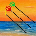 오키즈 [J0949] 할로윈 용품 [PU 미니삼지창] 코스튬 파티용품 : lookscode