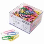 점보 컬러크립 J 1통 색상혼합 칼라클립 종이클립 : 디자미얼