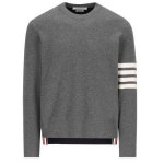 국내배송 THOM BROWNE 톰브라운 메리노 울 2 인 1 하프 4 바 풀오버 MKA517B Y1018 035 1326326 : Angers