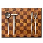 편백숲드림 엔드그레인도마 원목 캄포나무 플레이팅 큐브 체스 01.큐브 편백도마 : 비유니마켓