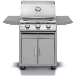 Blaze 야외 주방 그릴 | 25인치 독립형 프로판 가스 3구 바비큐 프리미엄 상업용 경험 동급 최고 품질 보증 Prelude  3 Burner + 25in... 