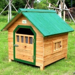 개집만들기 진돗개집 정원 야외 진돗개 대형 B. 붉은 지붕 문 없음 창문 하나, A. 숫자 : 아이지픽