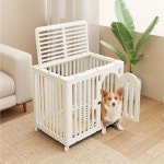 실내 강아지 켄넬 이동식 애견샵 동물 울타리 철장 하우스 : 굳케이디몰
