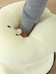 머스코 굴인형베개 쿠션  등쿠션 소파쿠션 FA2L25 생굴 젖꼭지 스타일 30cm : 에리카엄