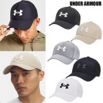 언더아머 UA 남성 블리칭 어드저스터블 볼캡 모자 화이트 블랙 1376700-001 1369781-001 341992 03_1376700-299 : 아삼07