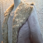 털코트 여 55/66 J5905 : 스카이빈티지