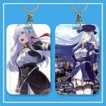 주술회전굿즈 토우지 캔버스포스터 벽장식 애니포스터 H2745 카드 홀더+롱 블랙 스트랩 : 루카로드