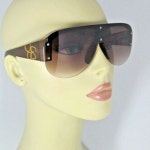 [관부가세포함] 제시카 심슨 여성용 브라운 선글라스 오버사이즈 원피스 렌즈 J6118-BN : 퍼스 스토