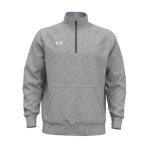 국내매장품 언더아머 베스트 UA 라이벌 플리스 1/4 집업 1386016-012 266792 : 똥폼샵