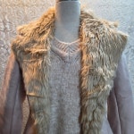 털코트 여 55/66 J5905 : 스카이빈티지