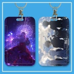 주술회전굿즈 토우지 캔버스포스터 벽장식 애니포스터 H2745 카드 홀더+롱 블랙 스트랩 : 루카로드