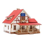 복잡한 휴식 공예 건축 선물 어른이 나무 입체 퍼즐 공간 목재 카페 만들기 취미 : 토너잉크총판몰