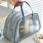 통풍 메쉬백 수영 수방 여자 공간 가방 비치백 수영장 캠핑용 목욕탕 작은 세탁 : 천온진스토어