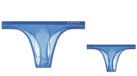 일본 G-Station 프리미엄 남자 T팬티, Whisper T-string Sky Blue , 능력있는 남자의 당당한 표현! : 메타아르스