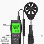 고정밀 풍속계 디지털 열선 테스터 센서 풍량계 풍력 풍향계 AS856S : 딜리고파인드