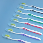 플러스 365 칫솔 7+1입 (총8입)+보관캡 8개 부드러운 미세모 : 헤이까야