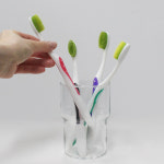 플러스 365 칫솔 7+1입 (총8입)+보관캡 8개 부드러운 미세모 : 헤이까야