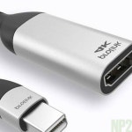 NP2 디스플레이포트 HDMI 컨버터 4K 모니터케이블 MINIDP젠더 : 니편2