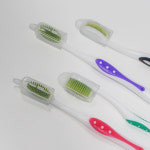 플러스 365 칫솔 7+1입 (총8입)+보관캡 8개 부드러운 미세모 : 헤이까야