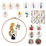 인테리어 패키지 자수 꽃 만들기 프랑스 판매 핸드메이드 취미 세트 입체 키밍 : 미마스몰1