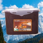 쿨맥시2직사각23호8.2L 갈색 반찬통세트 : 마상호커머스