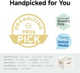 옷장용 스토리지웍스 신발 정리함 최대 16켤레 조절 가능한 칸막이와 투명 커버가 있는 큐비 수납 용기 베이지색 : SHOP 데이원