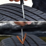 타이어 펑크 수리 키트 세트 빵꾸 수리킷 바늘 펑크킷 : 하이클라쓰 5호점