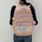 [국내정식매장] 캉골 가방 Kangol 아이콘 스파크 백팩 1486 핑크 책가방 : 메카버스 코리아