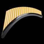 팬플룻 피리 플루트 목관악기 음악 22튜브 악기 연주 취미 22관 골드 오른손 기본 : 9대리샵