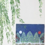 한국 전통 민화 일월도 마우스패드 터 안경닦이 굿즈세트 기념품 선물용 데스크 액세서리 : 모모스윗홈