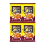 오뚜기 뚜기네분식집 라볶이 436G 4개 : 최저가 가성비 홈즈