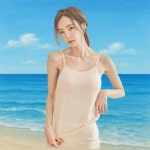 Aone [2pack] 여성 인견 스트랩 런닝 77166 : 하나야카