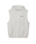 레스트앤레크레이션 SLEEVELESS HOOD - WHITE RR251TP002WHF : NEWJICS
