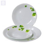 알리바니 가벼운 강화유리 접시 1p 가정용접시 : 알리바니