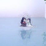 천관사복 굿즈 피규어 MO DAO ZU SHI 스탠딩 키체인 키 홀더 펜던트 키링 아크릴 : GSK샵