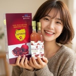 프리미엄 참샘석류 500ml 2병 : 꽃송이버섯새싹보리석류모링가