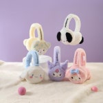 귀여운 털귀마개 겨울 부동 여자 캐릭터 도톰하고 귀마개 기모 NO.3 : 도워니