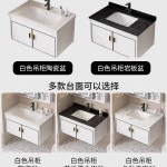 벽걸이 세면기 반다리 간이 소형 욕실 화장실 세면대 : 구대칠칠