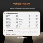 BMW X5 X3 X6 740i 135i 535i GT 335i xDrive 435i 640i 740Li X1 2010-2019 3.0L L6가 UF592 ZR5TPP33을 : 데이마켓 DAYmarket