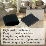 비셀 리프트 오프 레볼루션 펫 3760 37602 37603 37604 37605 3760H 3750 4220 6595 6850 6860과 호환되는 HQRP 2팩 필터 세트... 