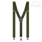 컬러 멜빵 성인용 카키 멜빵원피스 : 아이템 8번지