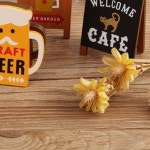 미니어처 간판 메모꽂이 카페 아이스크림 장식 소품 데스크 인테리어 꾸미기 디스플레이 : 모모스윗홈