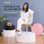 고급 목재 조형물 전시대 사각 진열장 공예품 디스플레이 인테리어 스탠드 B_사각 기둥 30x30x40cm : 보너흐리빙